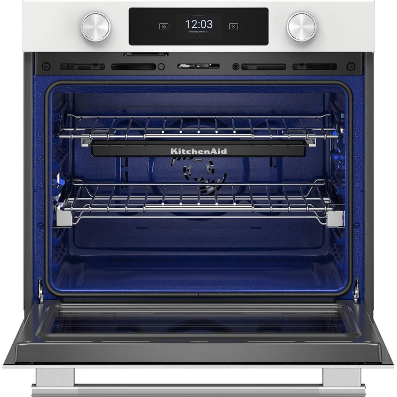  KitchenAid 30-inch Built-in Single Wall Oven with Convection Technology KOES730SWH IMAGE 2