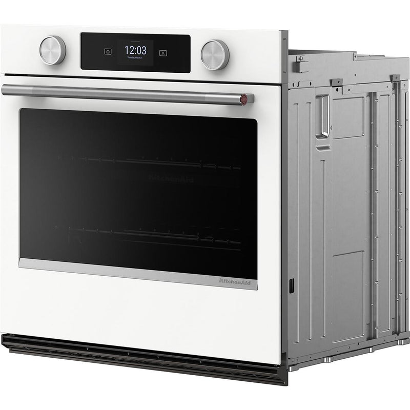 KitchenAid 30-inch Built-in Single Wall Oven with Convection Technology KOES730SWH IMAGE 3