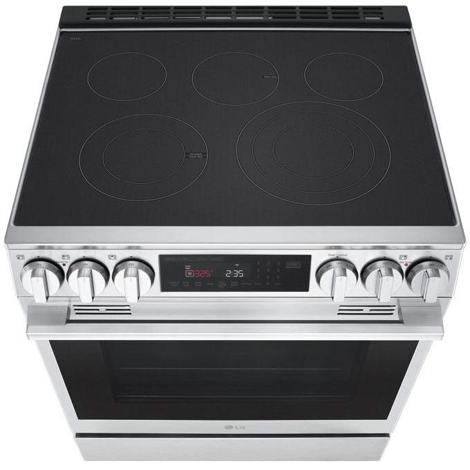  LG 30-inch Slide-In Electric Range with Air Fry LSEL6335XE IMAGE 5