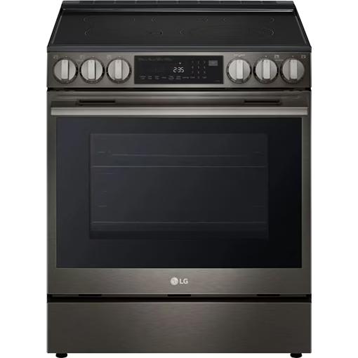  LG 30-inch Slide-In Electric Range with Air Fry LSEL6335ZE IMAGE 1