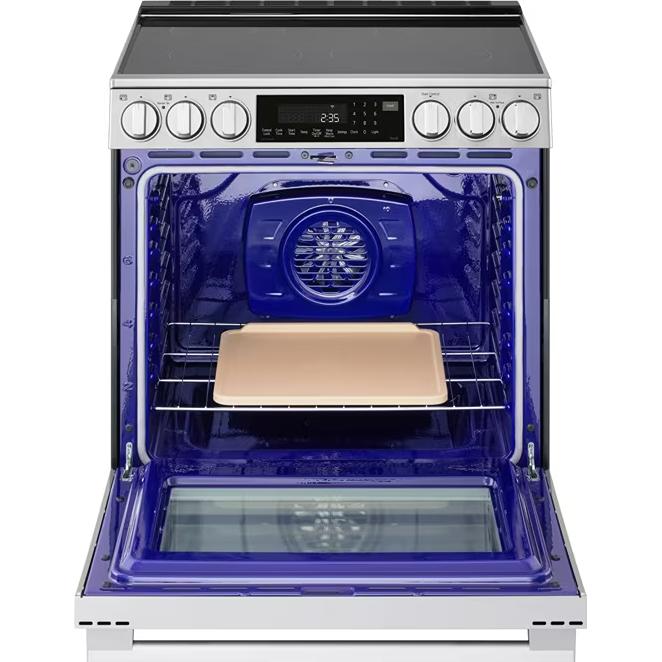  LG 30-inch Slide-In Electric Range with Air Fry LSEL6337XE IMAGE 12