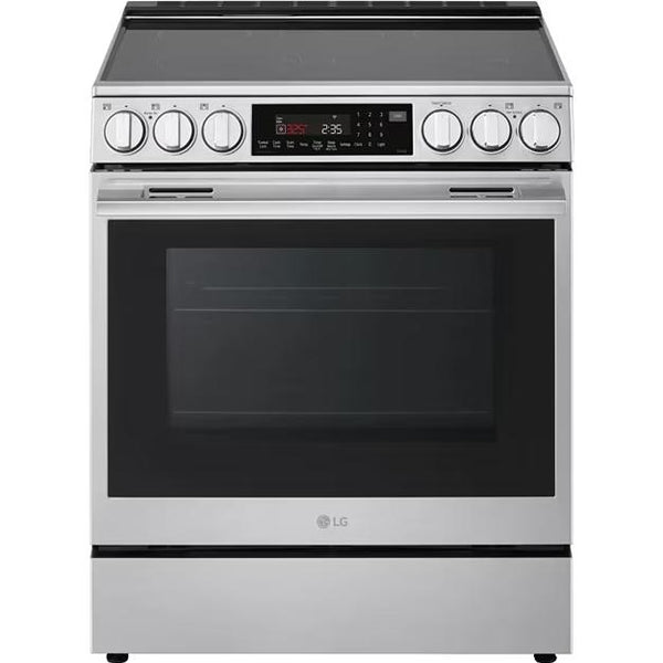  LG 30-inch Slide-In Electric Range with Air Fry LSEL6337XE IMAGE 1