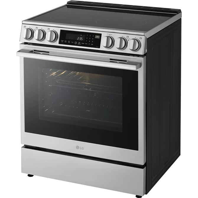  LG 30-inch Slide-In Electric Range with Air Fry LSEL6337XE IMAGE 5