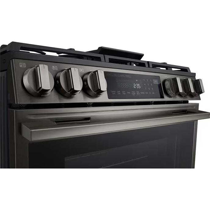  LG 30-inch Slide-In Gas Range with Air Fry LSGL6335Z IMAGE 6