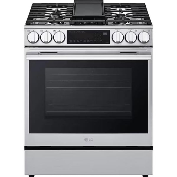  LG 30-inch Slide-In Gas Range with Air Fry LSGL6335X IMAGE 1