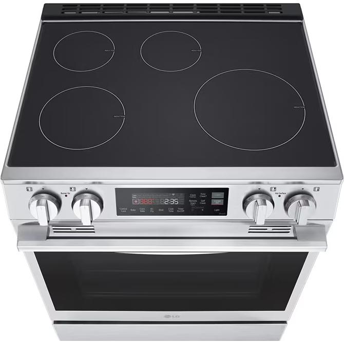  LG 6.3 cu. ft. Smart Induction Slide-In Range with ProBake Convection® and Air Fry LSIL6334XE IMAGE 7