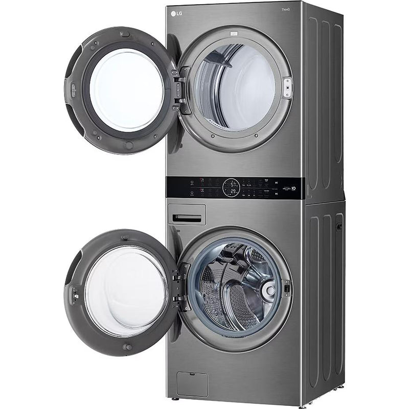  LG Stacked Washer/Dryer Electric Laundry Center with TurboWash™ 360 Technology WKEX200HVA IMAGE 11