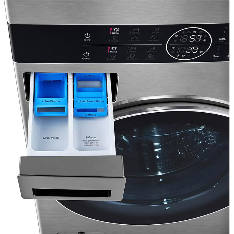  LG Stacked Washer/Dryer Electric Laundry Center with TurboWash™ 360 Technology WKEX200HVA IMAGE 12