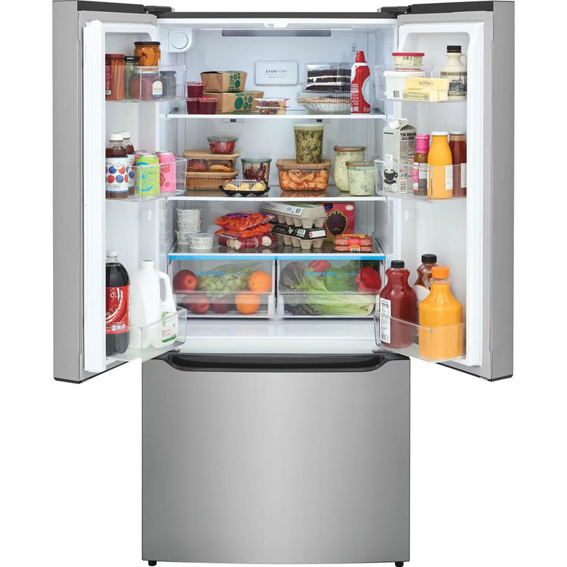  Frigidaire 20 Cu. Ft. Counter-Depth French Door Refrigerator FRFG2033AV IMAGE 3