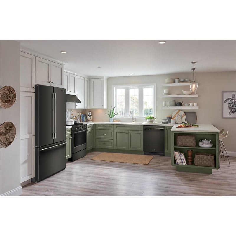  KitchenAid 36-inch, 24 cu. ft. Counter-Dept French 3-Door Refrigerator with Internal Water Dispenser and Ice Maker KRFC236SBE IMAGE 3