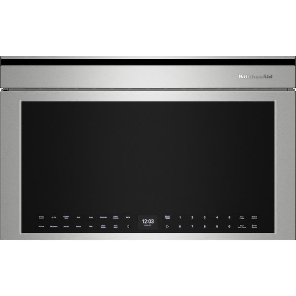  KitchenAid 30-inch, 1.1 cu. ft. Built-in Microwave Oven with Air Fry Mode YKMBT730SPS IMAGE 1