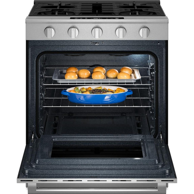  Maytag 30-inch Slide-in Gas Range with Convection Technology MSGS7030SZ IMAGE 12