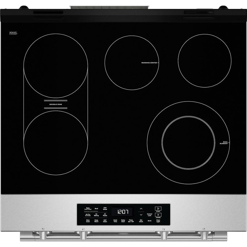  Maytag 30-inch Slide-in Electric Range with Grill Mode YMSES7030SZ IMAGE 4