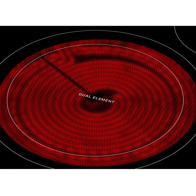  Whirlpool 30-inch Freestanding Electric Range with Air Cooking Technology YWFES7030SW IMAGE 3