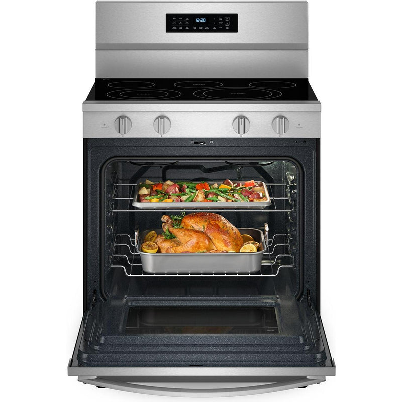  Whirlpool 30-inch Freestanding Electric Range with Air Cooking Technology YWFES7030SZ IMAGE 3