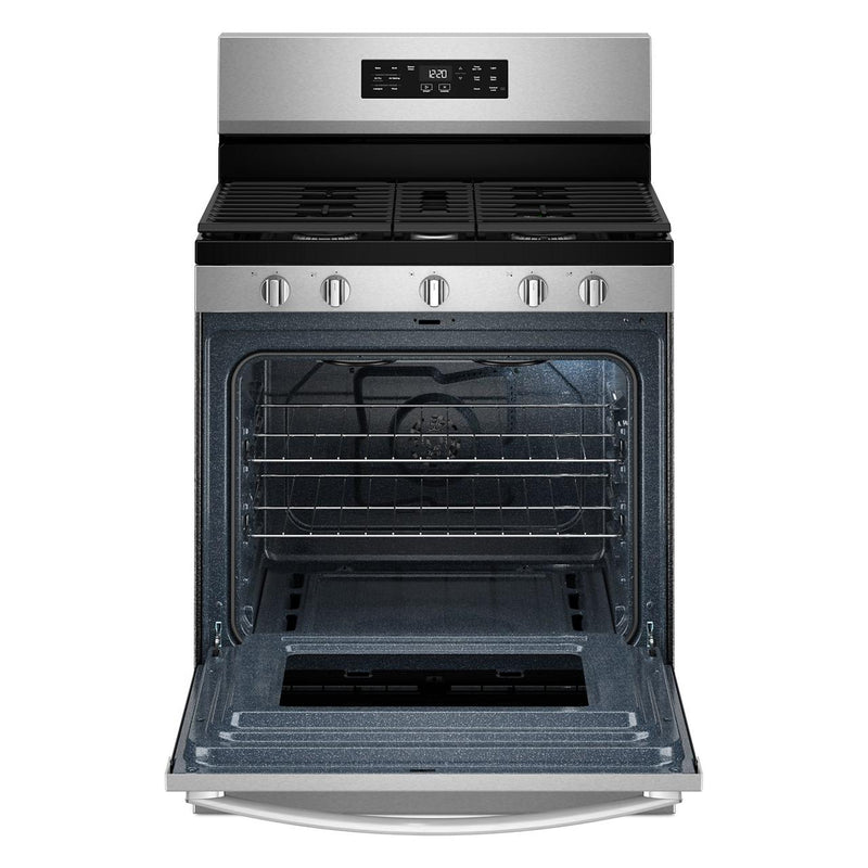 Whirlpool 30-inch Gas Range with Air Cooking Technology and Steam Clean WFGS4530SZ IMAGE 2