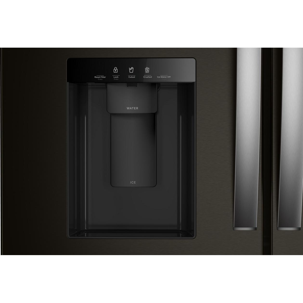  Whirlpool 36-inch French 4-Door Refrigerator with Water and Ice Dispensing System WRMF3636SV IMAGE 5