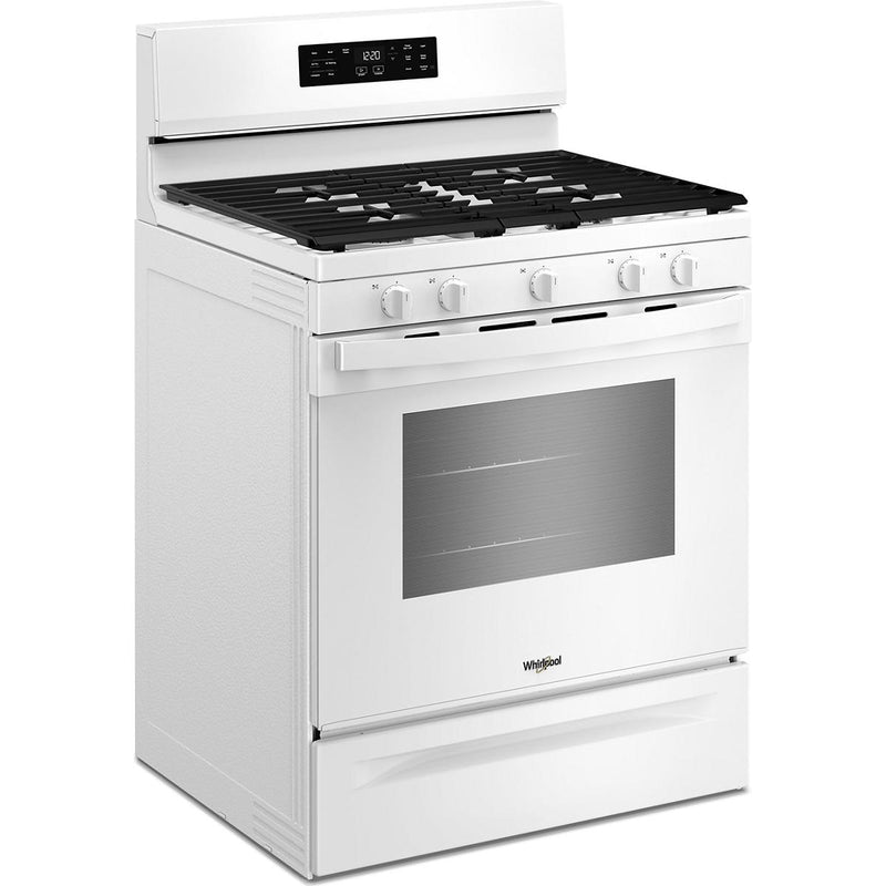  Whirlpool 30-inch Gas Range with Air Cooking Technology and Steam Clean WFGS4530SW IMAGE 4