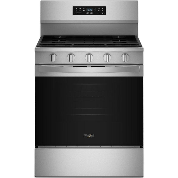 Whirlpool 30-inch Gas Range with Air Cooking Technology WFGS5730SZ IMAGE 1