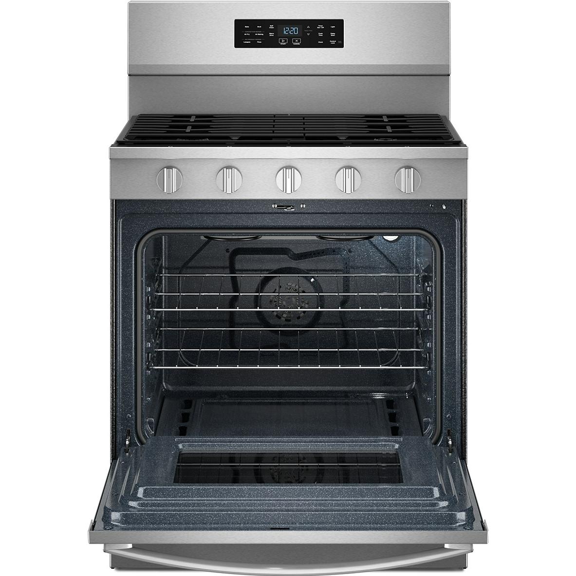  Whirlpool 30-inch Gas Range with Air Cooking Technology WFGS5730SZ IMAGE 2