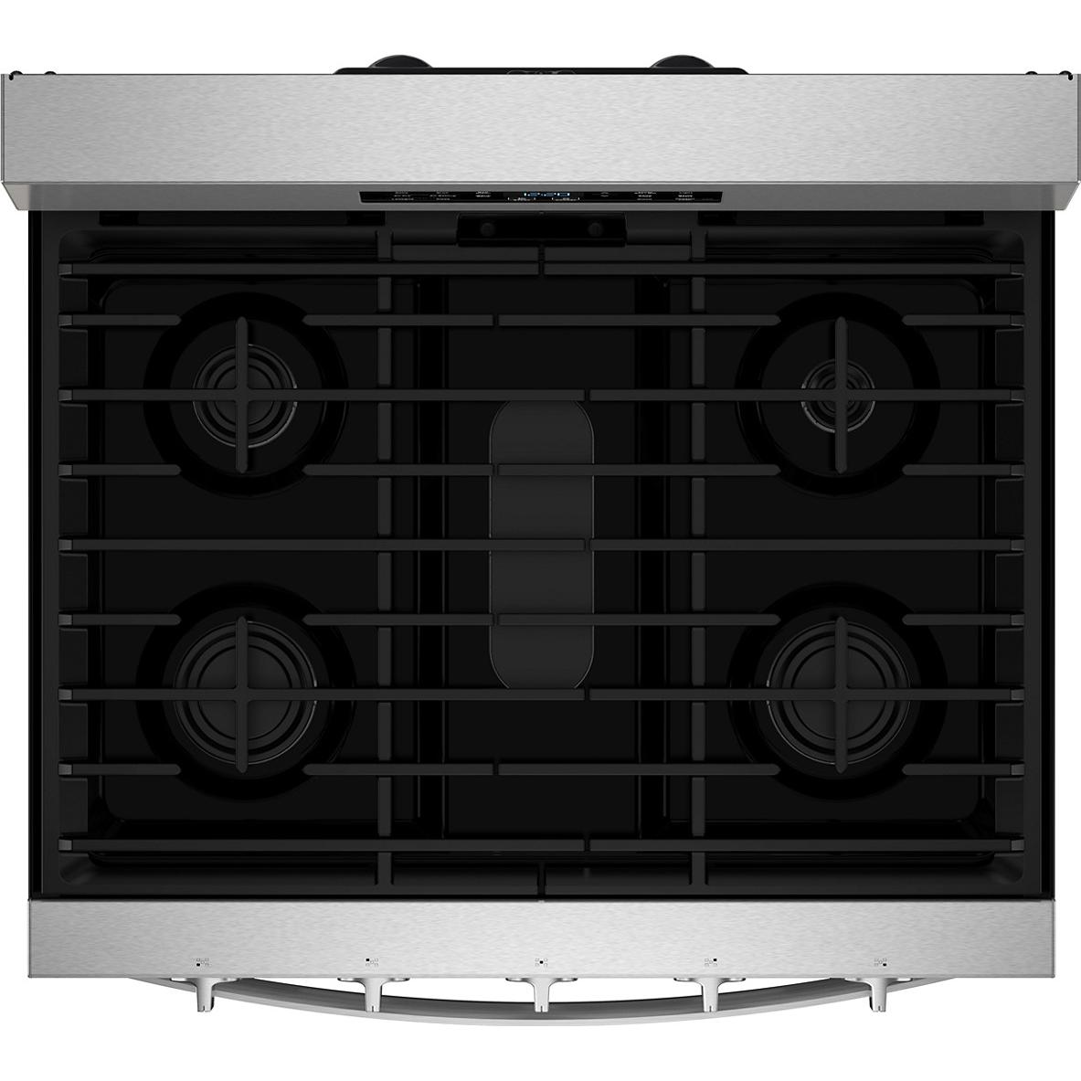 Whirlpool 30-inch Gas Range with Air Cooking Technology WFGS5730SZ IMAGE 4