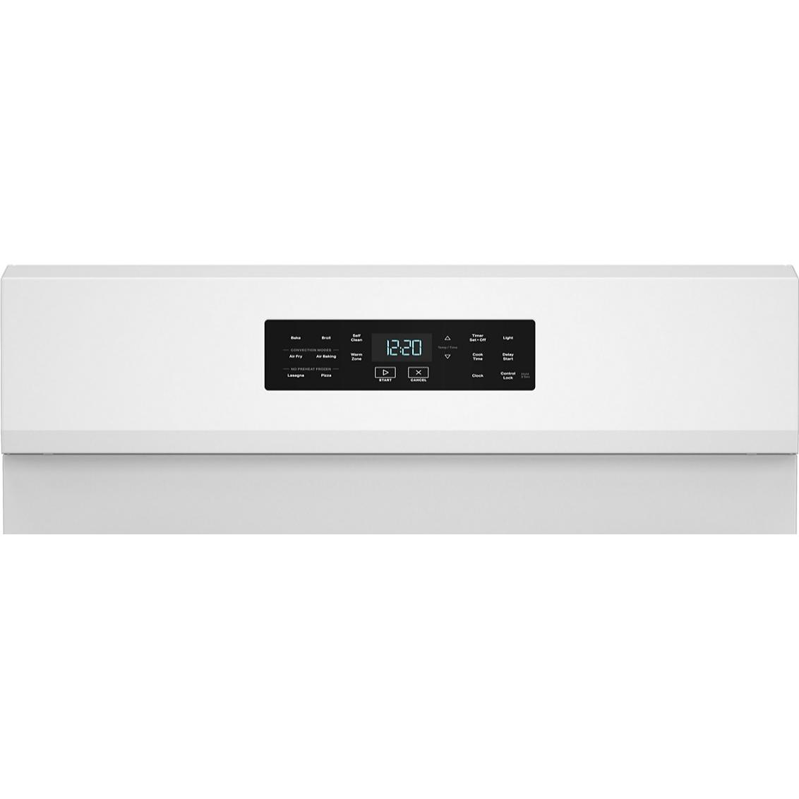  Whirlpool 30-inch Gas Range with Air Cooking Technology WFGS5730SW IMAGE 3