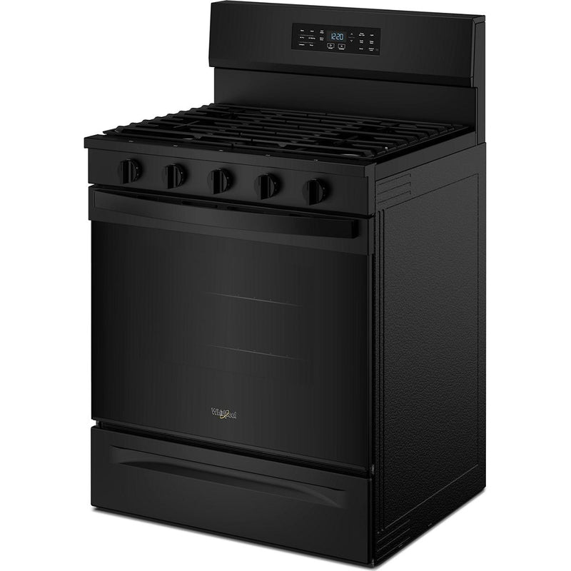  Whirlpool 30-inch Gas Range with Air Cooking Technology WFGS5730SB IMAGE 6