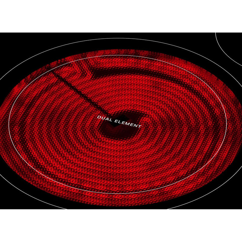  Whirlpool 30-inch Electric Range with Air Cooking Technology and Steam Clean YWFES4530SW IMAGE 3