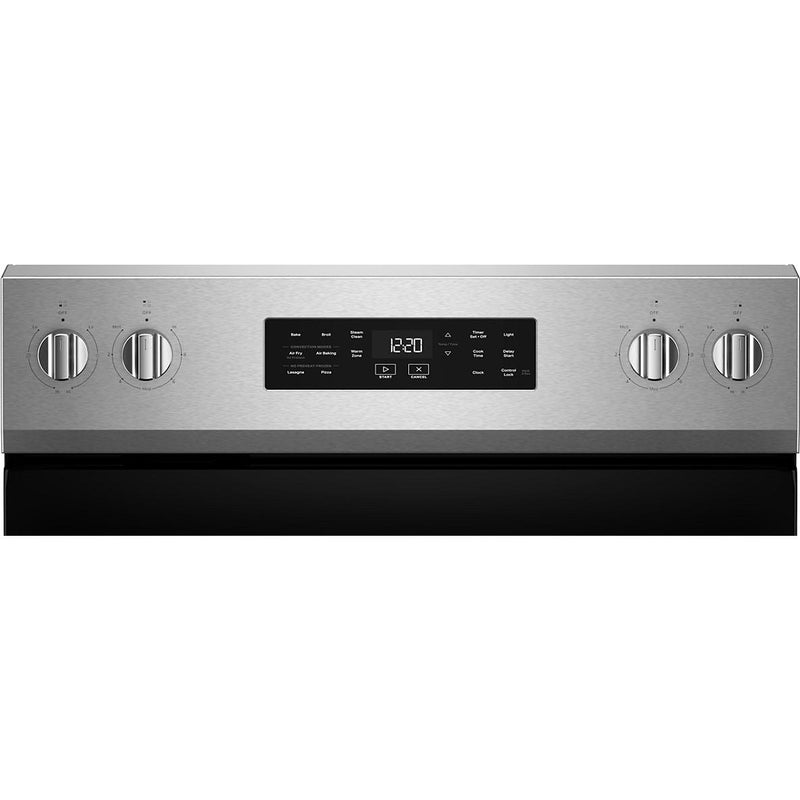  Whirlpool 30-inch Electric Range with Air Cooking Technology and Steam Clean YWFES4530SZ IMAGE 3