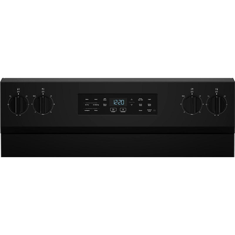  Whirlpool 30-inch Electric Range with Air Cooking Technology YWFES5730SB IMAGE 3