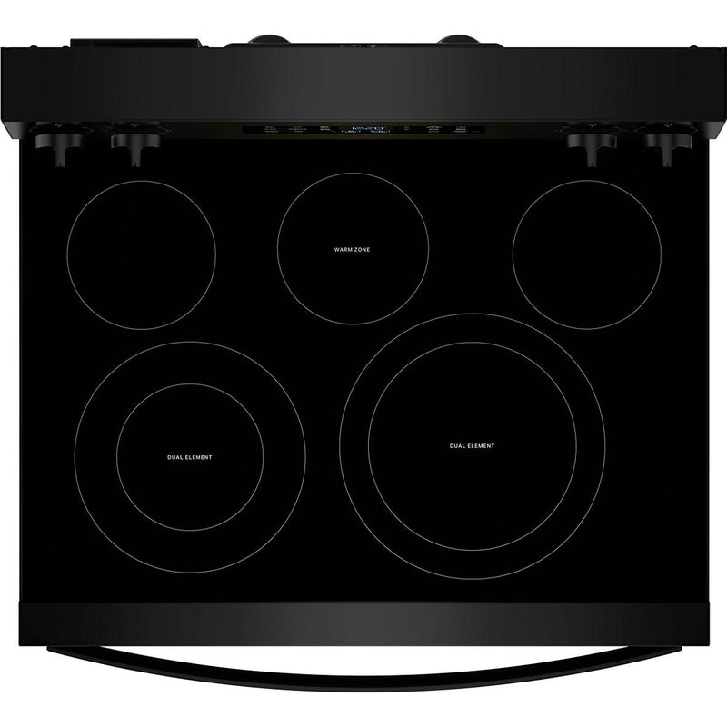  Whirlpool 30-inch Electric Range with Air Cooking Technology YWFES5730SB IMAGE 4