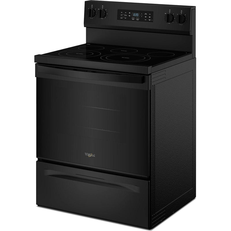  Whirlpool 30-inch Electric Range with Air Cooking Technology YWFES5730SB IMAGE 6