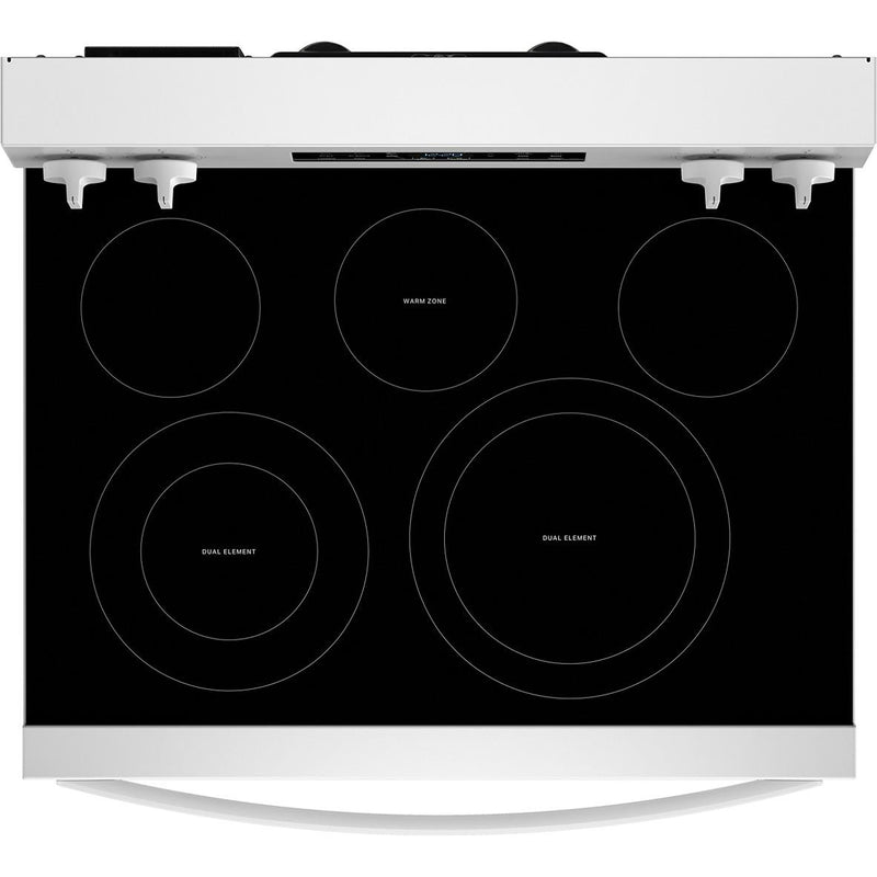  Whirlpool 30-inch Electric Range with Air Cooking Technology YWFES5730SW IMAGE 4