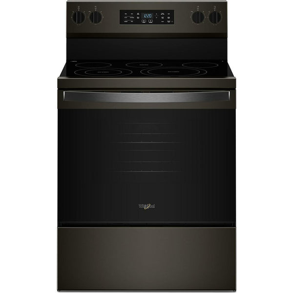  Whirlpool 30-inch Electric Range with Air Cooking Technology YWFES5730SV IMAGE 1