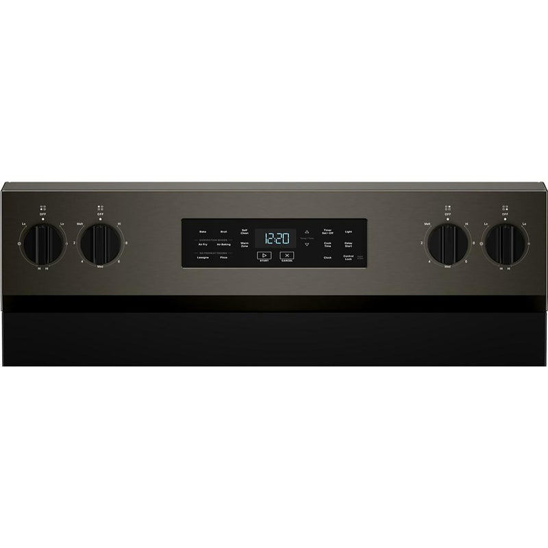  Whirlpool 30-inch Electric Range with Air Cooking Technology YWFES5730SV IMAGE 3