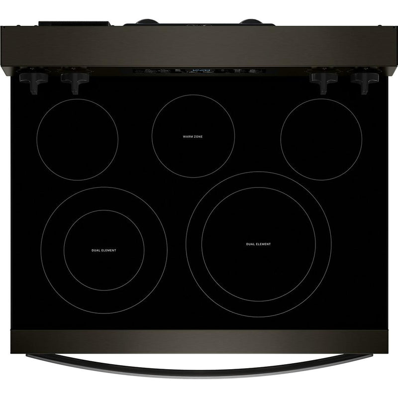  Whirlpool 30-inch Electric Range with Air Cooking Technology YWFES5730SV IMAGE 4