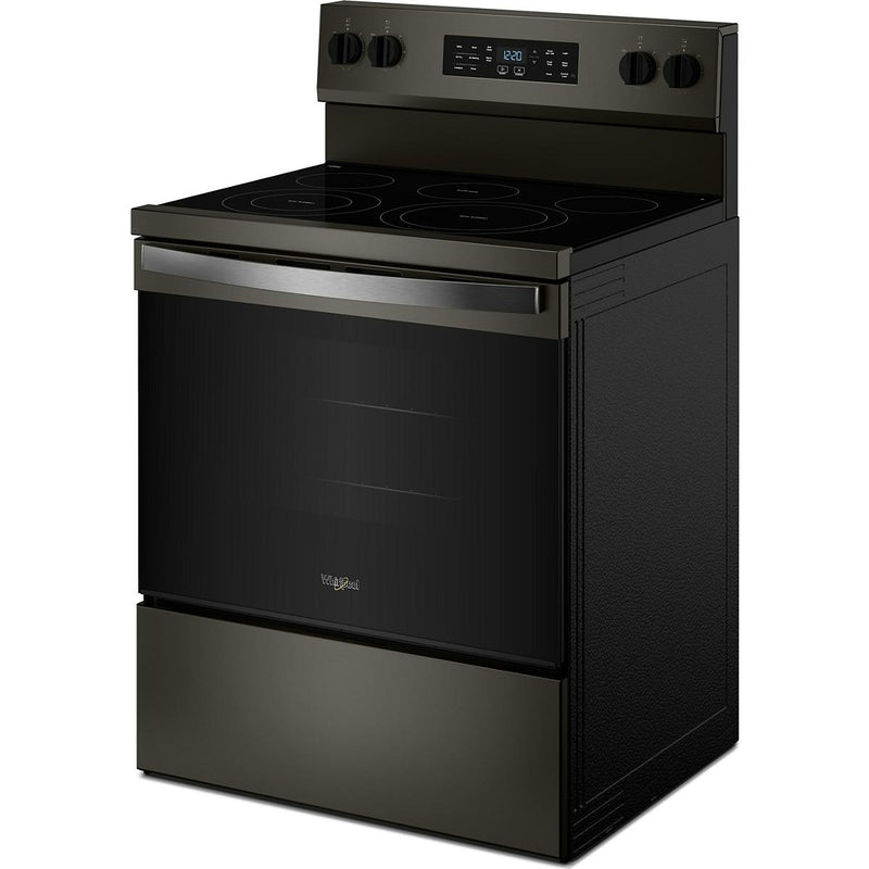  Whirlpool 30-inch Electric Range with Air Cooking Technology YWFES5730SV IMAGE 5