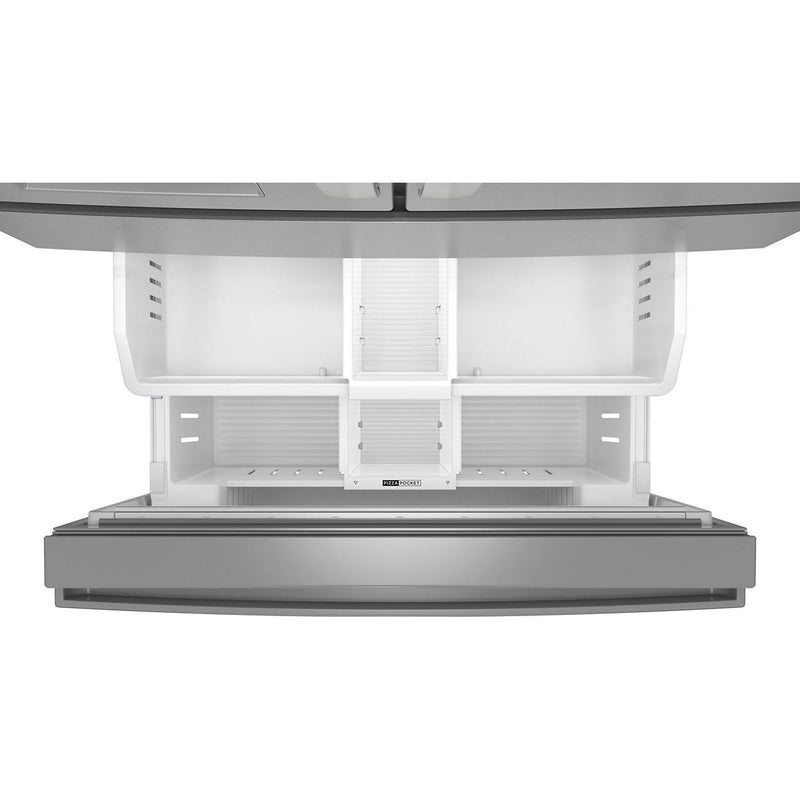  Whirlpool 36-inch French 4-Door Refrigerator with Water and Ice Dispensing System WRMF3636SZ IMAGE 6