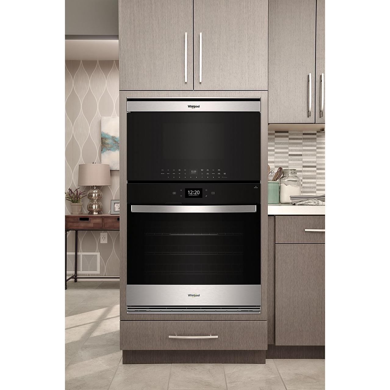  Whirlpool 30-inch 1.1 cu. ft. Built-in Microwave Oven with Air Fry Technology YWMBT7030SZ IMAGE 7