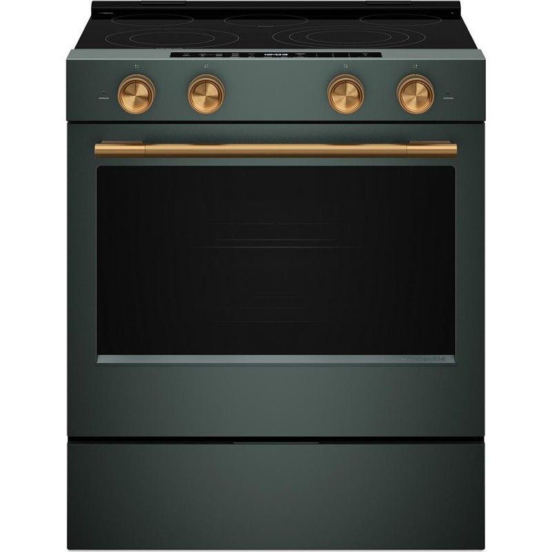  KitchenAid 30-inch Slide-in Electric Range with  Convection Cooking Modes YKSES530SJP IMAGE 4