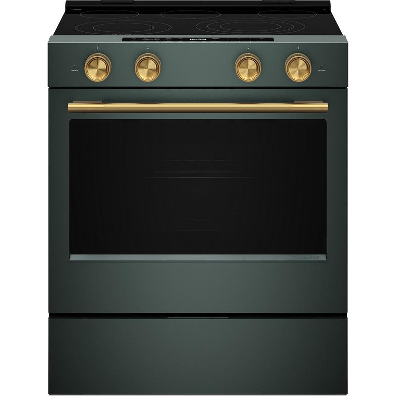  KitchenAid 30-inch Slide-in Electric Range with  Convection Cooking Modes YKSES530SJP IMAGE 6