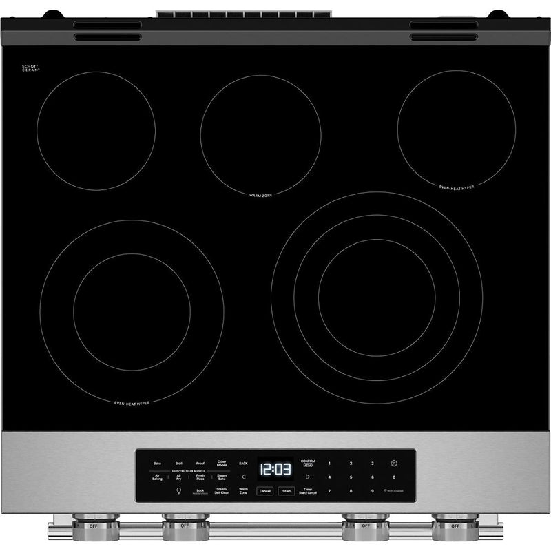  KitchenAid 30-inch Slide-in Electric Range with  Convection Cooking Modes YKSES530SPS IMAGE 7
