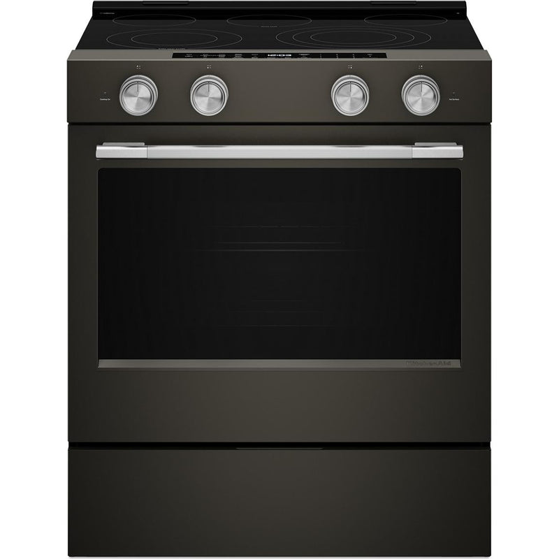  KitchenAid 30-inch Slide-in Electric Range with  Convection Cooking Modes YKSES530SBE IMAGE 5