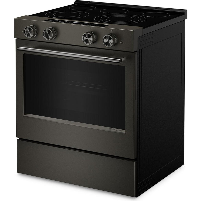  KitchenAid 30-inch Slide-in Electric Range with  Convection Cooking Modes YKSES530SBE IMAGE 9