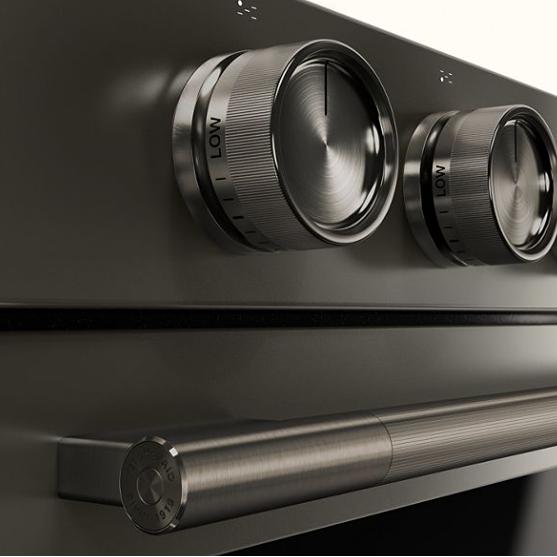  KitchenAid 30-inch Smart Slide-in Gas Range with Convection Cooking Modes and 2-in-1 Burner KSGS530SBE IMAGE 3