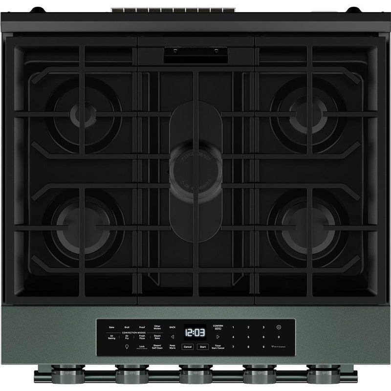  KitchenAid 30-inch Smart Slide-in Gas Range with Convection Cooking Modes and 2-in-1 Burner KSGS530SJP IMAGE 10