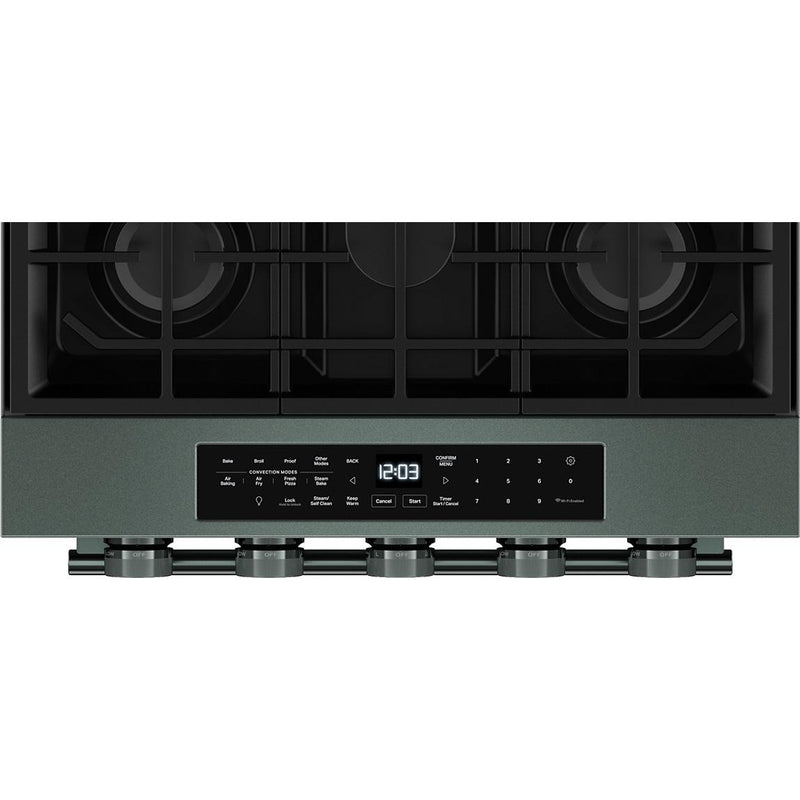  KitchenAid 30-inch Smart Slide-in Gas Range with Convection Cooking Modes and 2-in-1 Burner KSGS530SJP IMAGE 9