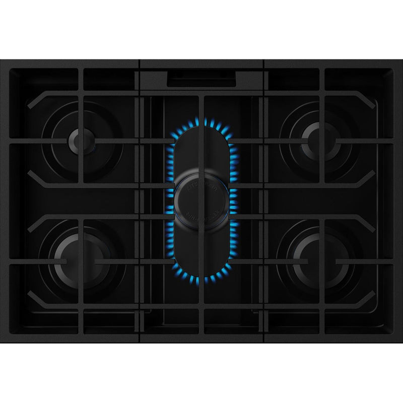  KitchenAid 30-inch Smart Slide-in Gas Range with Convection Cooking Modes and 2-in-1 Burner KSGS530SPS IMAGE 4
