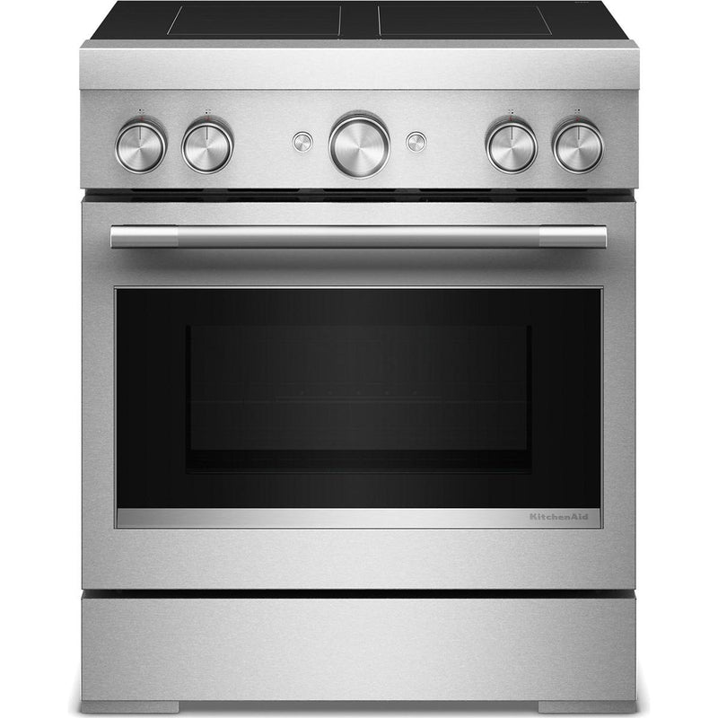  KitchenAid 30-inch Freestanding Induction Range KFIS930SSS IMAGE 1