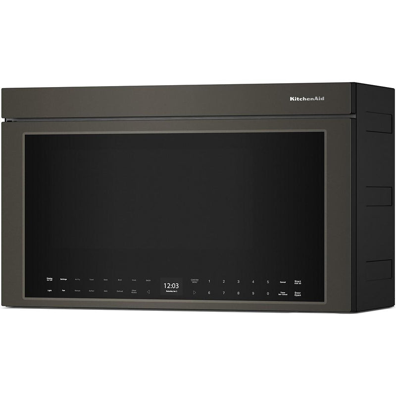  KitchenAid 30-inch, 1.1 cu. ft. Over-the-Range Microwave Oven with Air Fry Technology YKMMF530PBE IMAGE 4